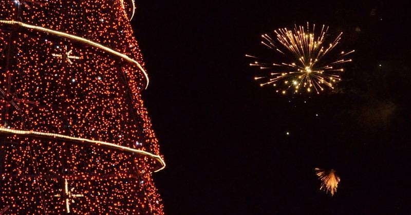 Inauguração da Árvore de Natal de Araruama em 2015