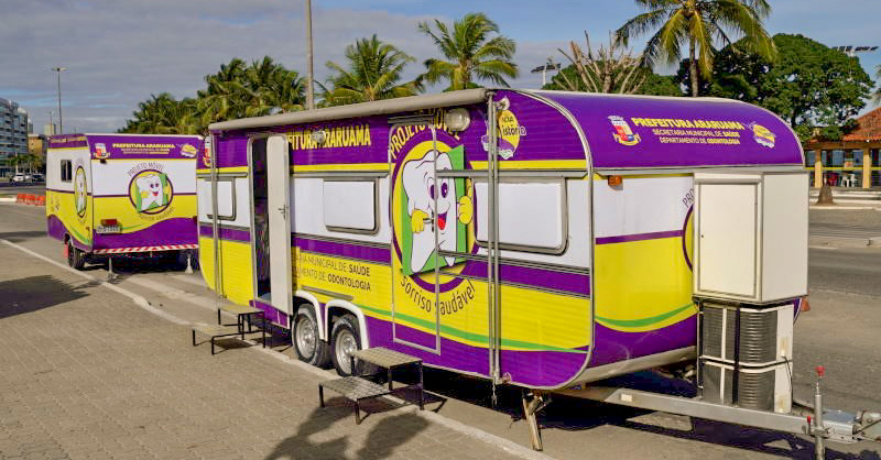 Trailer Odontologia Dentista Projeto Sorriso Saudável