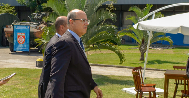 Wilson Witzel visita a LAAD