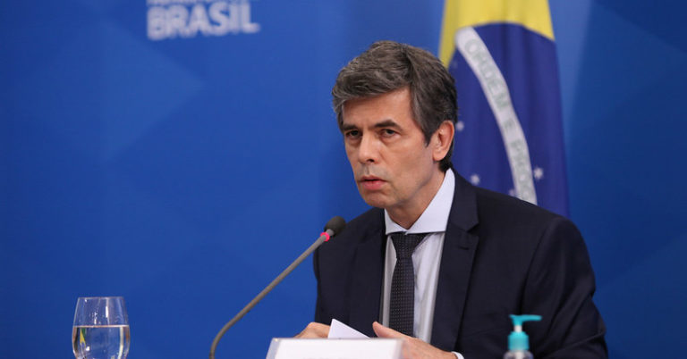 Ministro da Saúde Nelson Teich