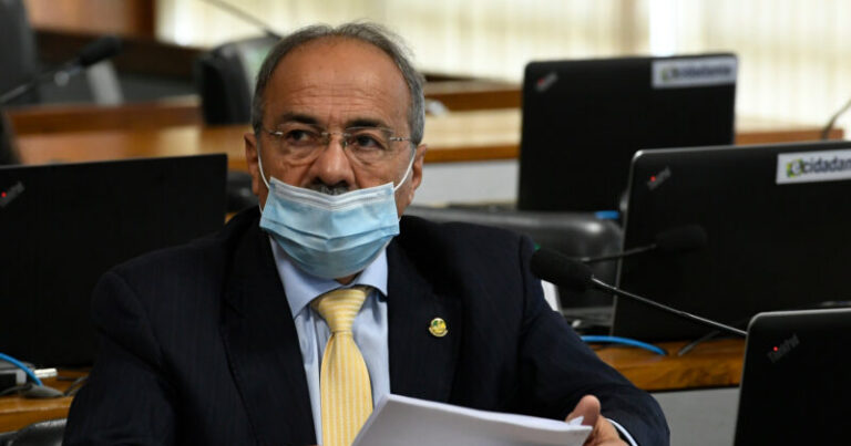 Senador Chico Rodrigues (DEM-RR). Foto de Edilson Rodrigues - Agência Senado