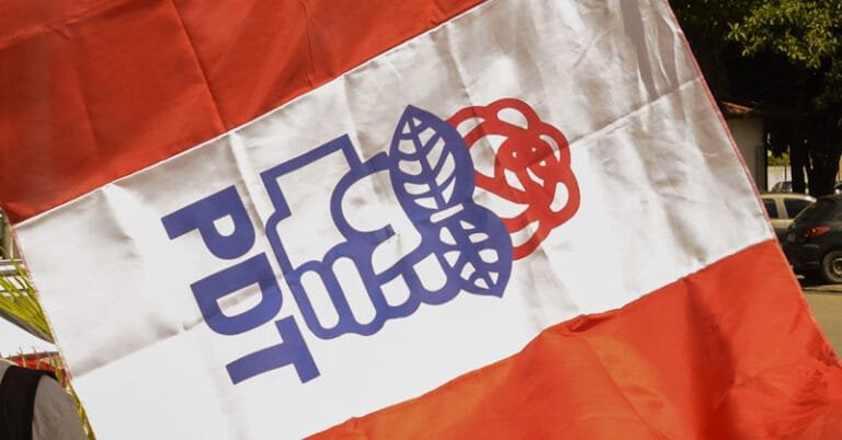 PDT - Partido Democrático Trabalhista - Bandeira
