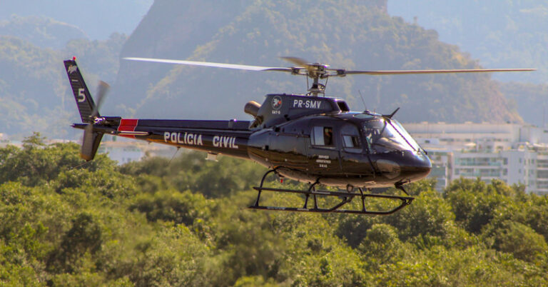 Helicóptero da Policia Civil - Serviço Aerotático DEIC