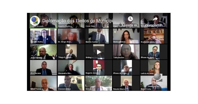 Diplomação dos eleitos no Rio de Janeiro