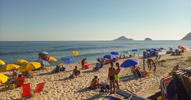 Praia da Macumba no Recreio dos Bandeirantes