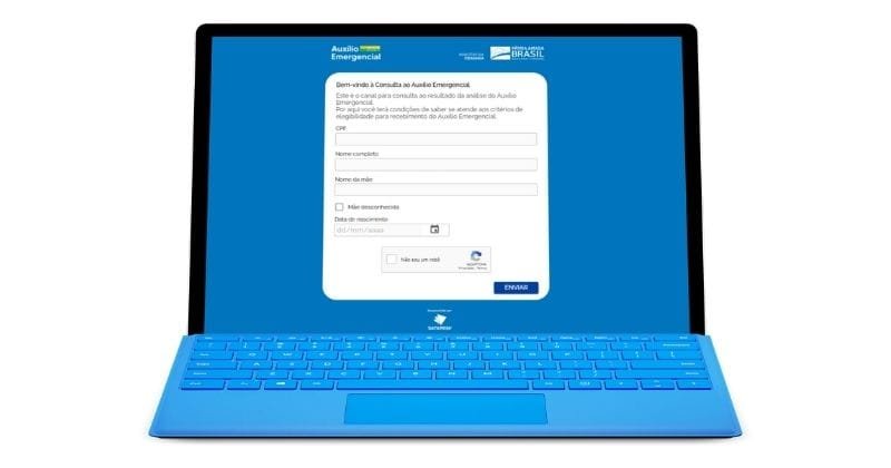 Consulta do Auxílio Emergencial 2021