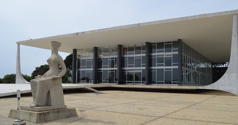 Frente do STF - Supremo Tribunal Federal