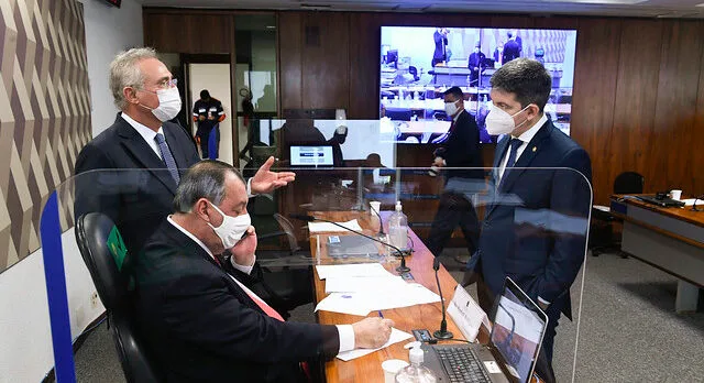 CPI da Pandemia - presidente, relator e vice-presidente