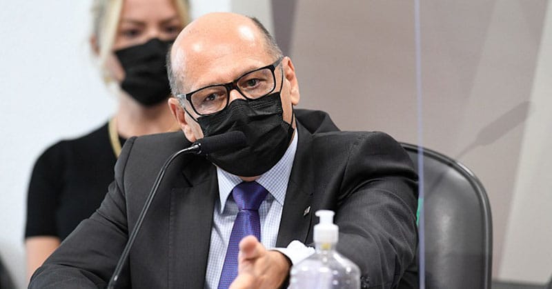 Dimas Covas relatou demora do governo na negociação da CoronaVac e falta de apoio ao Butantan Jefferson Rudy Agência Senado
