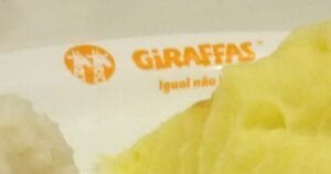 Giraffas - Prato de refeição