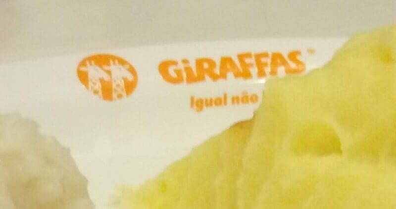 Giraffas - Prato de refeição