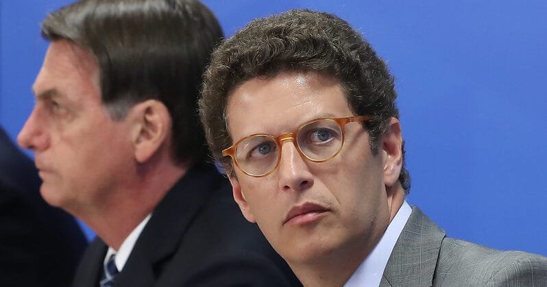 Coletiva com a imprensa com o Ministro de Estado do Meio Ambiente, Ricardo Salles