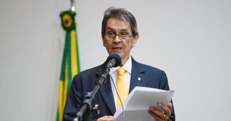 Presidente Nacional do PTB, Roberto Jefferson - Foto de Pablo Valadares - Câmara dos Deputados
