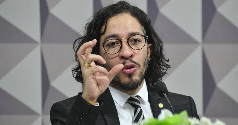 Deputado federal Jean Wyllys (PSOL-RJ), em 17 de outubro de 2016 - Foto de Geraldo Magela - Agência Senado