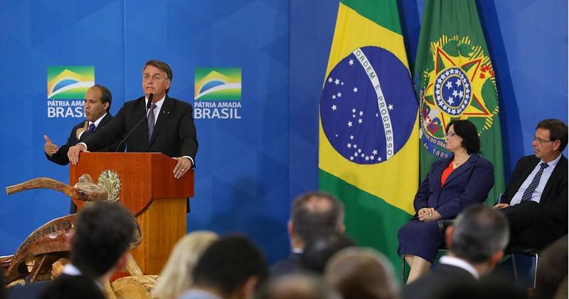 Solenidade de Posse e Despedida de Ministros de Estado - Presidente Jair Bolsonaro - Foto de Clauber Cleber Caetano-PR