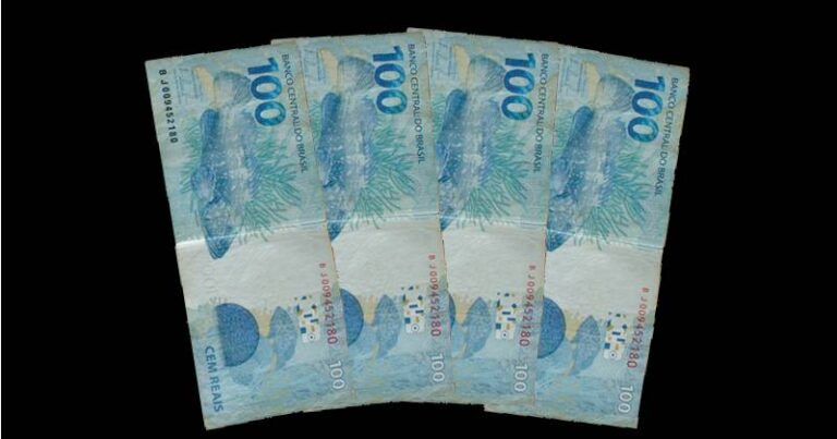 dinheiro 400 Reais