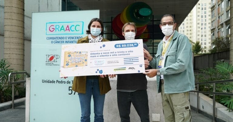 doação Pernambucanas para GRAACC
