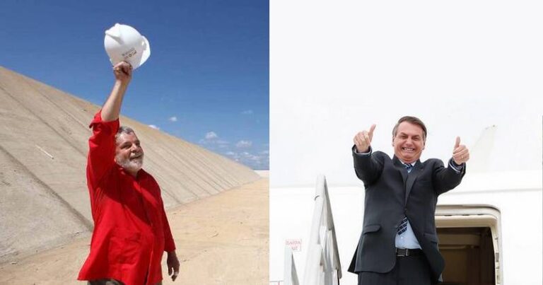 Lula e Bolsonaro - Fotos de Ricardo Stuckert - PR e Alan Santos - PR