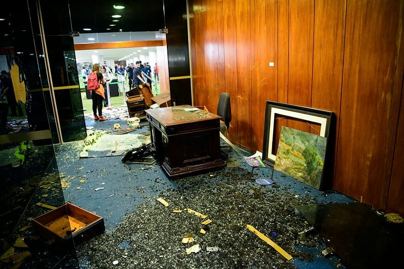 vandalismo atos antidemocráticos 8 de janeiro 3