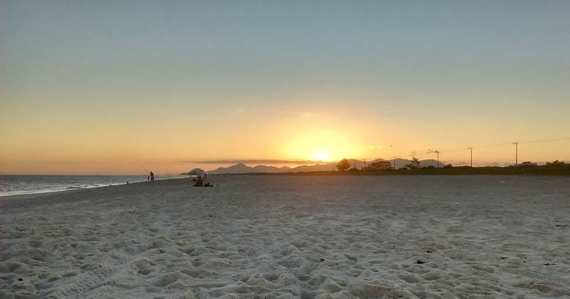 Praia de Vilatur, em Saquarema