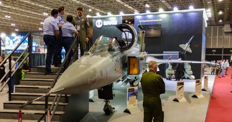 SAAB Gripen E F-39 na LAAD 2023