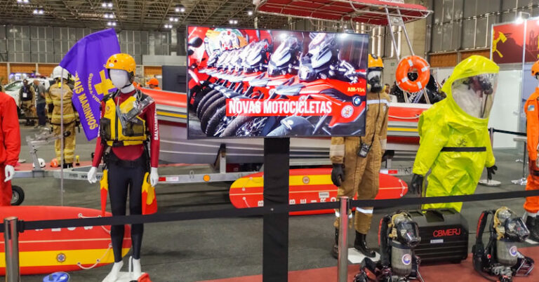 Corpo de Bombeiros Stand CBMERJ na LAAD 2023 1