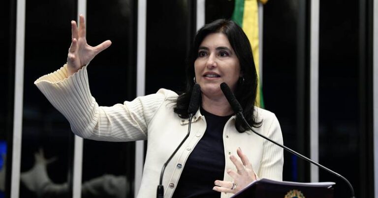 senadora Simone Tebet (MDB-MS) - Foto de Roque de Sá - Agência Senado