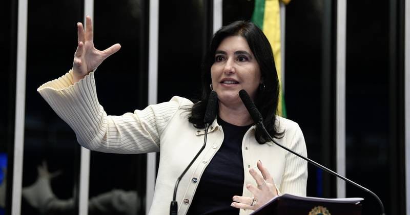 senadora Simone Tebet (MDB-MS) - Foto de Roque de Sá - Agência Senado