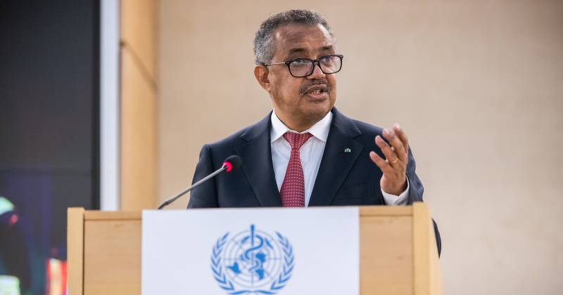 Dr Tedros Adhanom Ghebreyesus - OMS - Foto de WHO - Pierre Albouy