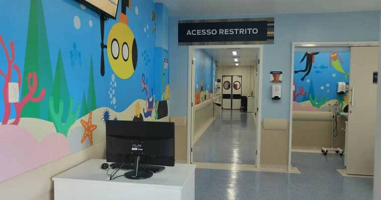 Emergência pediátrica do Hospital Estadual Alberto Torres