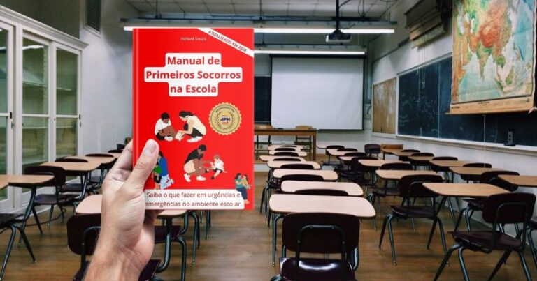 Livro Manual de Primeiros Socorros na Escola