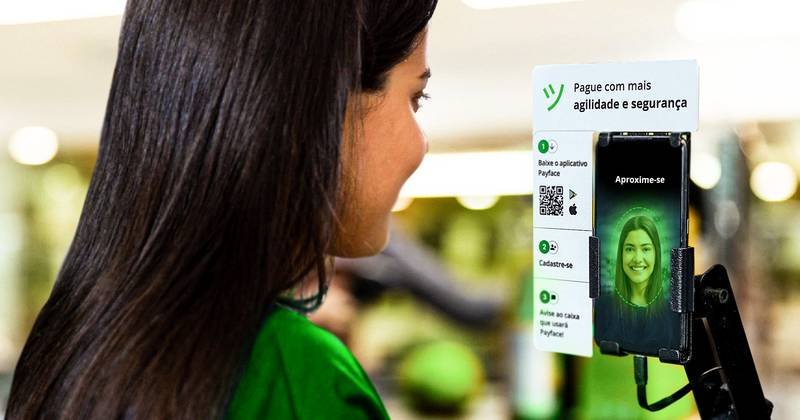 Payface pagamento por reconhecimento facial