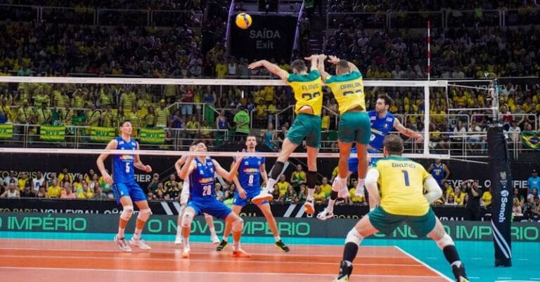 Seleção brasileira de Volei vence Itália 2
