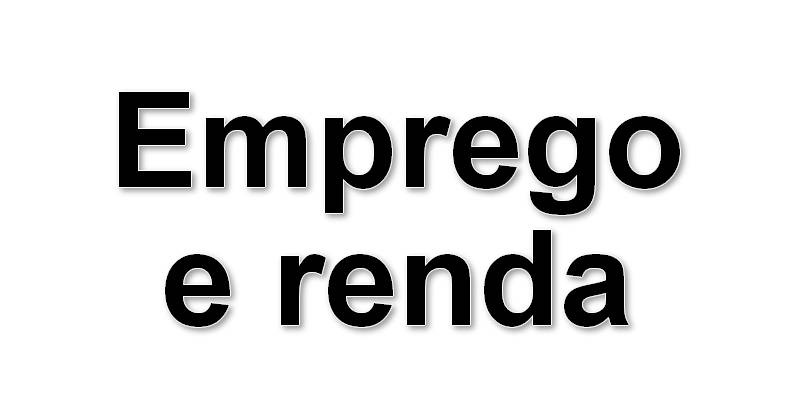 emprego e renda