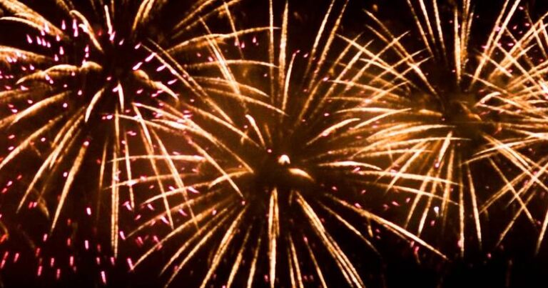fogos de artifício réveillon ano novo