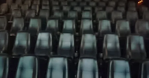 poltronas do cinema