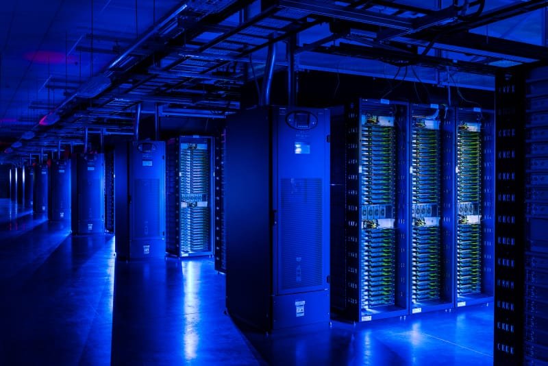 Cold storage in Meta data center