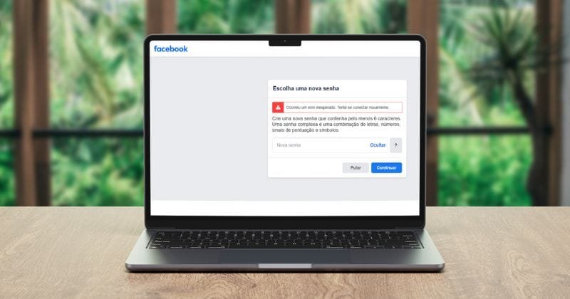 facebook fora do ar