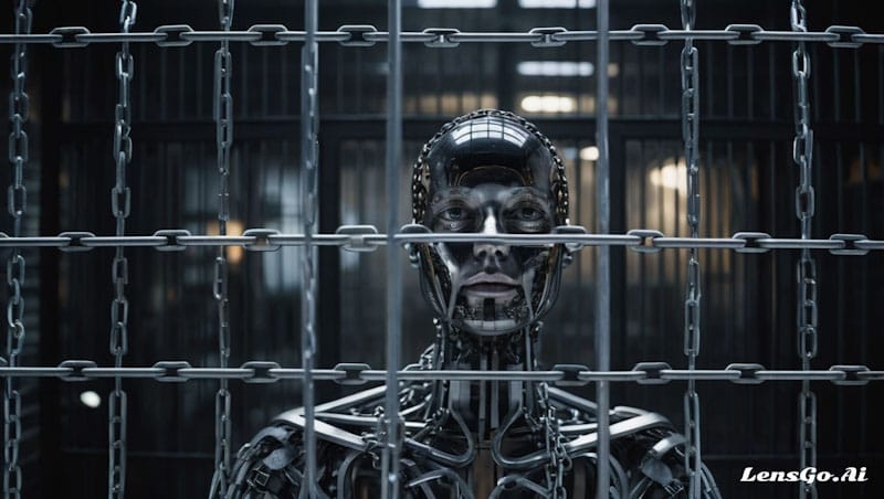 ia inteligência artificial presa