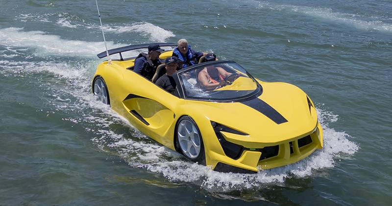 Carro barco
