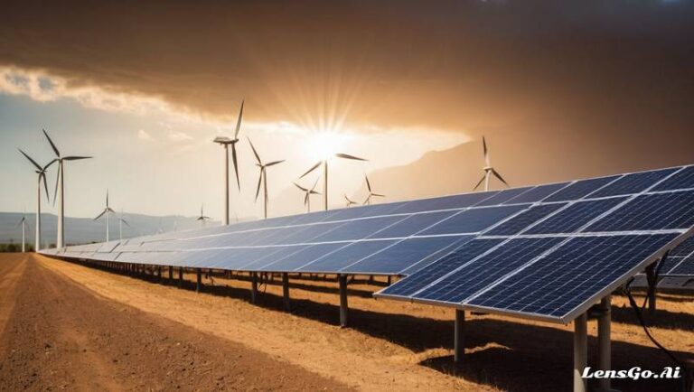 geração de energia solar energia eólica energia renovável paineis solares