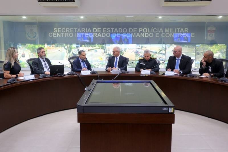 Cúpula de Segurança do Estado do RJ com o Secretário Nacional de Segurança Pública