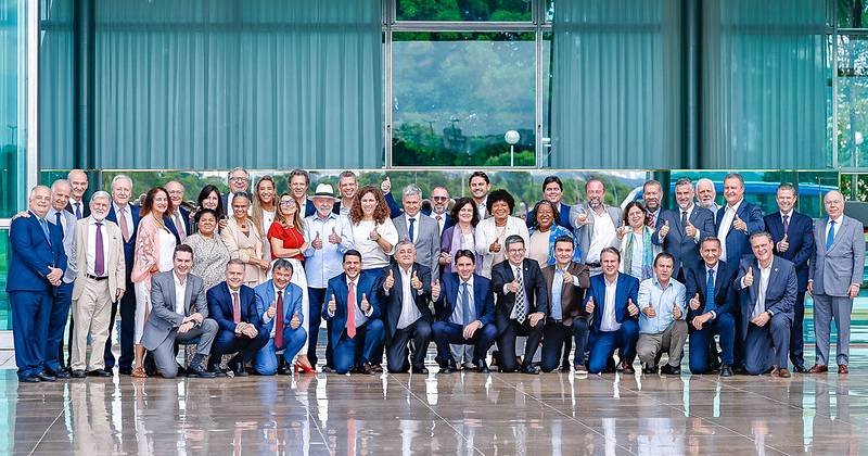 Lula - Almoço com Ministros