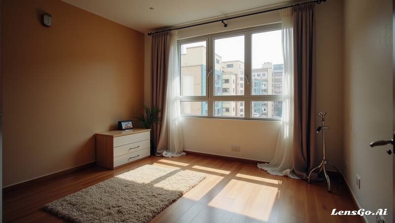 apartamento vazio e bagunçado