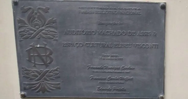 FBN Biblioteca nacional Auditório Machado de Assis Espaço Cultural Eliseu Visconti