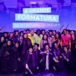 Formatura de cursos oferecidos pelas Casas da Mulher Carioca e participantes dos programas Mulher Cidadã, Mulheres do Rio e Rede Empreendedora Carioca.