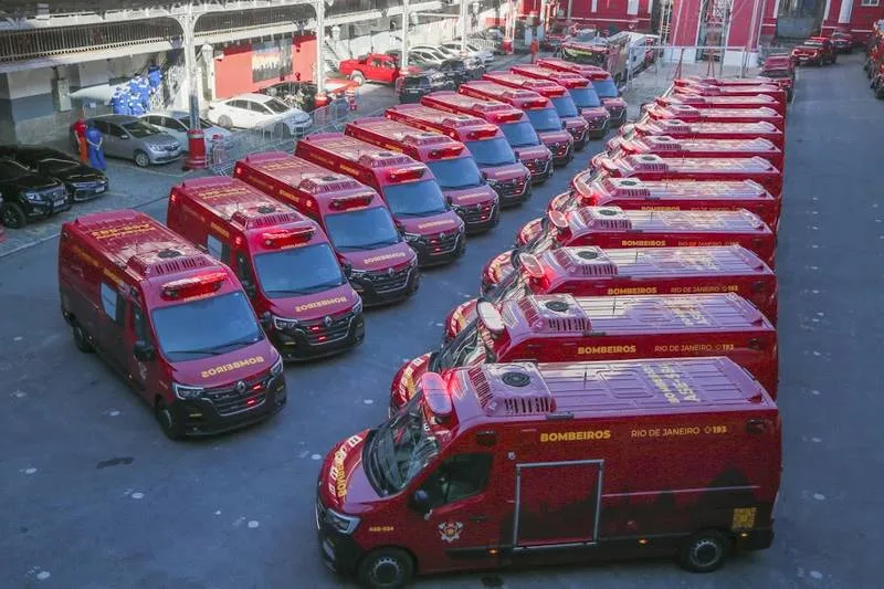 Novas Ambulâncias CBMERJ