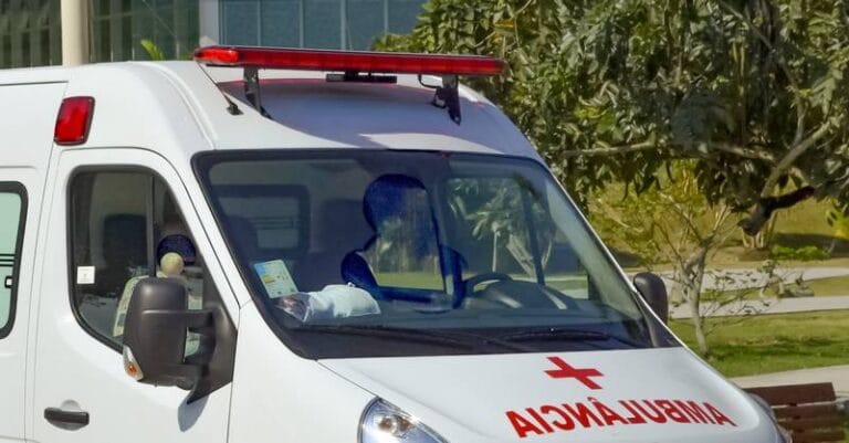 ambulância branca