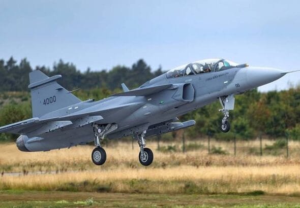 Gripen F - First Flight - Saab - Jörgen Ericsson